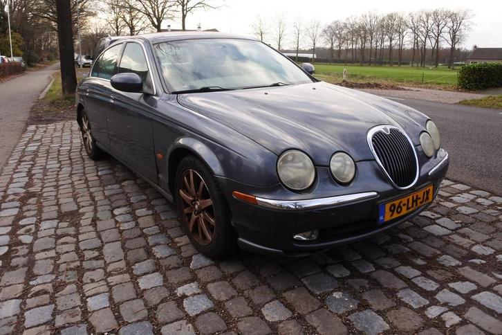 Jaguar S-type 2.5 V6 nw apk 12-12-2026 199 dkm goed rijdend, Auto's, Jaguar, Te koop, S-Type, ABS, Airbags, Airconditioning, Alarm