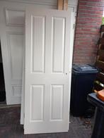 Binnendeur houtnerf motief, Doe-het-zelf en Verbouw, Deuren en Horren, Gebruikt, Minder dan 80 cm, Binnendeur, Ophalen of Verzenden