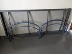 Auping bed spiraalbodem, Huis en Inrichting, Ophalen, Eenpersoons, Blauw, Zo goed als nieuw
