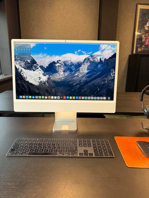 Apple iMac 24 inch M3, Computers en Software, Apple Desktops, Zo goed als nieuw, iMac, SSD, Ophalen