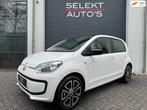 Volkswagen Up! 1.0 High Up! BlueMotion 75 Pk Panoramadak/Air, Voorwielaandrijving, Stof, Gebruikt, Wit