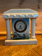 Vintage Klokje met Delfts Blauw Motief, Ophalen of Verzenden