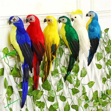 Kunst Papegaai / Tuin Decoratie Dier Simulatie Vogel Beeld beschikbaar voor biedingen
