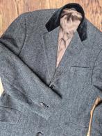 Exclusieve wollen mantel van Morgani (Milaan), Kleding | Heren, Maat 52/54 (L), Ophalen of Verzenden, Zo goed als nieuw, Grijs