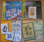 4x Hobby - Iris vouwen - Kraaltjes bord. - Kaleidoscoop - 3D, Ophalen of Verzenden, Zo goed als nieuw, Diverse schrijvers, Overige onderwerpen