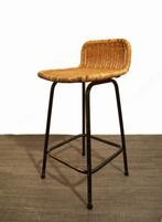 Rohe Noordwolde Dirk van Sliedregt bar stool / barkruk, 60 tot 90 cm, Gebruikt, Ophalen of Verzenden, Met voetsteun