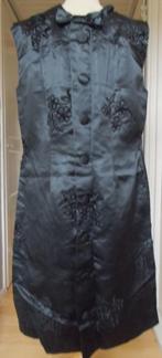 Haute couture jurkje van modeontwerper Ferry Offerman! 42, Verzenden, Zwart, Maat 42/44 (L), Zo goed als nieuw