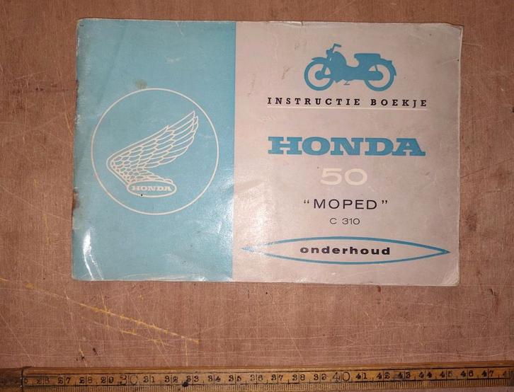 Handleiding Honda C 310. Moped, Fietsen en Brommers, Handleidingen en Instructieboekjes, Gebruikt, Ophalen of Verzenden