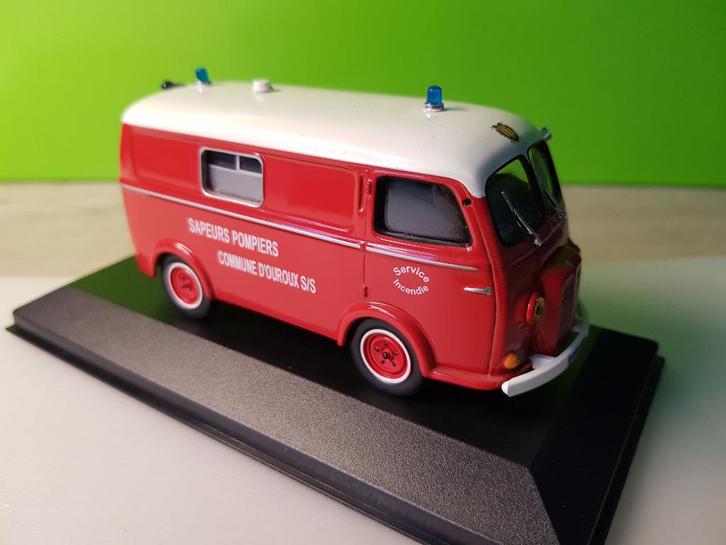 Altaya - Peugeot D3A Pompiers [rood] 1/43 MIB, Hobby en Vrije tijd, Modelauto's | 1:43, Nieuw, Auto, Overige merken, Ophalen of Verzenden