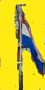 Vlaggenmast ( 5 m)  met grote vlag, Diversen, Gebruikt, Ophalen