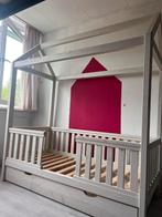 Bed huis 70 x 160, Kinderen en Baby's, Ophalen, Zo goed als nieuw, 140 tot 160 cm, 70 tot 85 cm