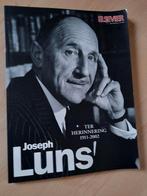 JOSEPH LUNS  TER HERINNERING 1911 - 2002, Ophalen of Verzenden, Zo goed als nieuw