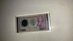 Zilveren bankbiljet twintig gulden, Postzegels en Munten, Bankbiljetten | Nederland, Ophalen, Euro's, Los biljet