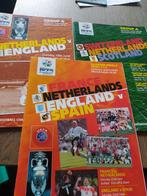 3 officiële wedstrijd programma's EK 96 England, Gebruikt, Ophalen of Verzenden