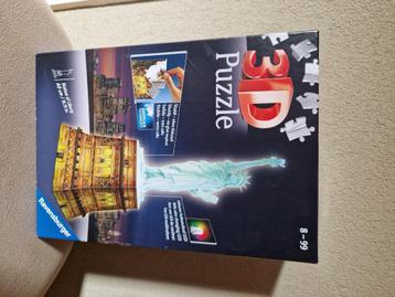 3D puzzle Vrijheidsbeeld New York (Ravensburger) beschikbaar voor biedingen