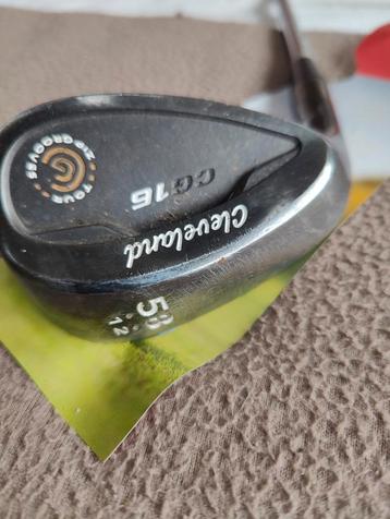 Cleveland CG16 Wedge - 58gr, 12 Bounce (LH) linkshandig beschikbaar voor biedingen