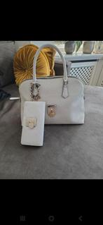 Witte Guess Handtas met Portemonnee - Nieuw!, Ophalen of Verzenden, Nieuw, Wit, Handtas