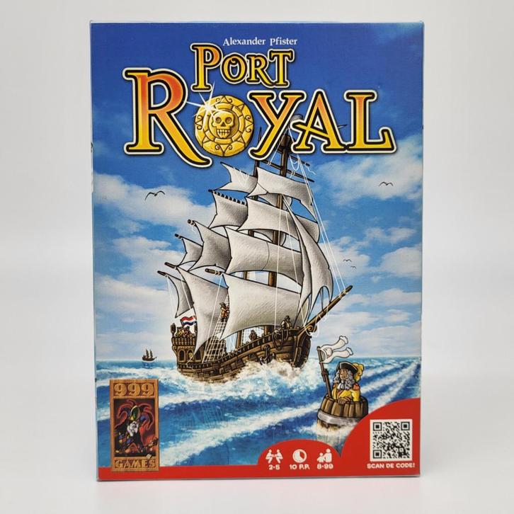 999 Games - Port Royal - Card Game, Hobby en Vrije tijd, Gezelschapsspellen | Kaartspellen, Zo goed als nieuw, Een of twee spelers