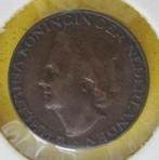 (vawK2216) Munt 1948 Nederland Wilhelmina een Cent, Koningin Wilhelmina, Ophalen of Verzenden, 1 cent, Losse munt