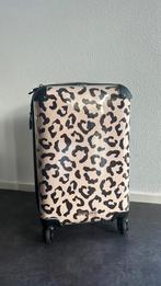 Koffer/Rolkoffer/Handbagagekoffer Panterprint, 50 tot 60 cm, Hard kunststof, Nieuw, Ophalen of Verzenden