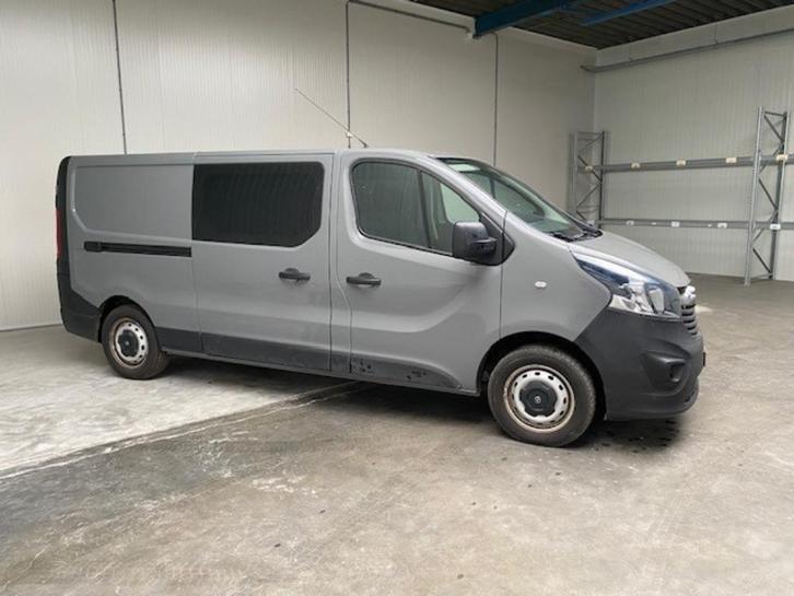 Opel Vivaro-B 1.6 CDTI dubbele cabine Grijs, Auto's, Bestelauto's, Bedrijf, ABS, Airbags, Airconditioning, Cruise Control, Schuifdeur