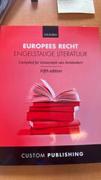 Europees recht engelstalige literatuur, Ophalen, Zo goed als nieuw, WO