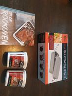 Rookoven set - Nieuw in doos - Rookovenboek - Houtsnippers, Huis en Inrichting, Verzenden, Nieuw