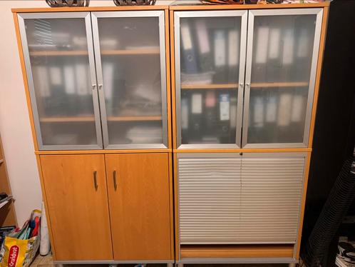 2x dossierkast, Huis en Inrichting, Kasten | Roldeurkasten en Archiefkasten, Gebruikt, 150 tot 200 cm, 50 tot 100 cm, 25 tot 50 cm