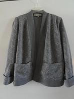 licht / grijs wollen vest / jasje, mt 44, merk Enbetee, Kleding | Dames, Truien en Vesten, Maat 42/44 (L), Ophalen of Verzenden