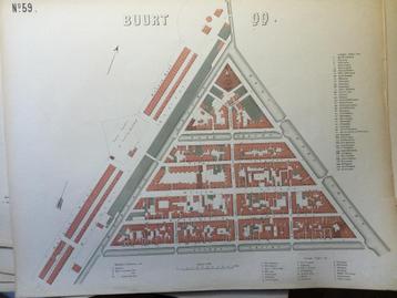 AMSTERDAM, Jodenbuurt, Joden Breestraat e.o., 1876. beschikbaar voor biedingen
