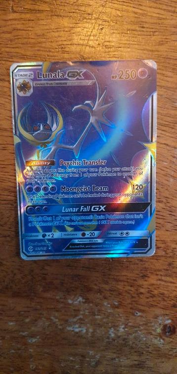 Lunala gx holofoil beschikbaar voor biedingen