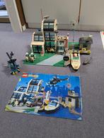 Lego politiebureau en diverse andere politie voertuigen, Ophalen of Verzenden, Gebruikt, Complete set, Lego