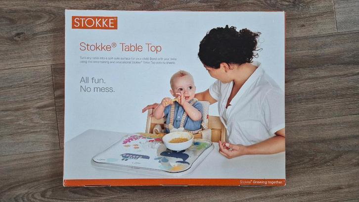 Stokke Table top placemat, Kinderen en Baby's, Kinderspulletjes, Gebruikt, Ophalen
