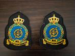 Twee maal patch 900 squadron KLu. Collectors item!, Verzamelen, Ophalen of Verzenden, Luchtmacht, Nederland, Embleem of Badge
