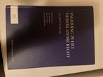 Inleiding in het Nederlandse Recht, Boeken, Overige vakken, Ophalen of Verzenden, Zo goed als nieuw, J.W.P. Verheugt