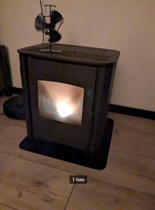 Pelletkachel duroflame Rembrandt t2, Huis en Inrichting, Kachels, Zo goed als nieuw, Vrijstaand, Pelletkachel, Overige brandstoffen