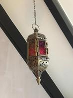 Lantaarn bohemian roze oranje koper, Huis en Inrichting, Lampen | Hanglampen, Verzenden, Zo goed als nieuw, Minder dan 50 cm
