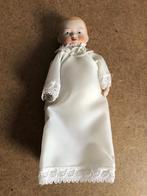 Vintage Klein Shackman Baby Pop Bisquit Porselein 11 cm, Verzamelen, Poppen, Ophalen of Verzenden, Gebruikt, Pop