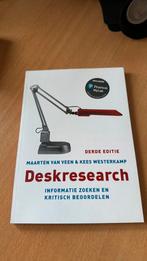 Maarten van Veen - Deskresearch, Ophalen of Verzenden, Zo goed als nieuw, Maarten van Ven; Kees Westerkamp, Nederlands