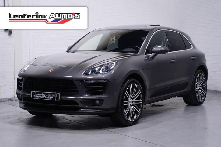 Porsche Macan 3.0 D S Panodak Bi-Xenon 21 Inch NAP 1e Eigena, Auto's, Porsche, Bedrijf, Te koop, Macan, 4x4, ABS, Achteruitrijcamera