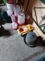 Voer en watersilo, Ophalen, Drinken en Voederen