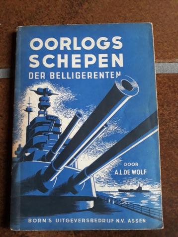 Boekje Oorlogsschepen door A.L. de Wolf uit 1942 beschikbaar voor biedingen