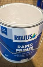 Relius Rapid Primer 2.5 l wit, Wit, Nieuw, Ophalen of Verzenden, Verf