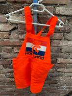 Verkleedkleren  | korte oranje tuinbroek | maat 140, Ophalen, Zo goed als nieuw, 134 t/m 140, Jongen of Meisje