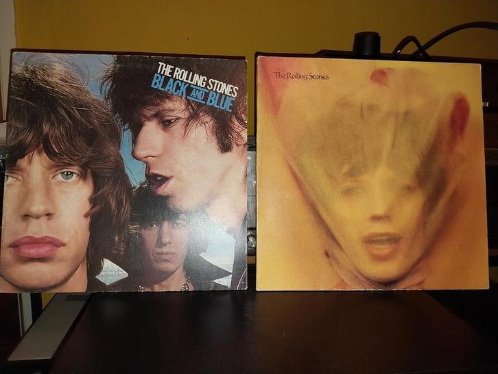 5 lp's The Rolling Stones, Cd's en Dvd's, Vinyl | Pop, Zo goed als nieuw, 1960 tot 1980, 12 inch, Ophalen of Verzenden