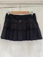 Lululemon tennis skirt running workout maat 8US 38EU zwart, Maat 38/40 (M), Zwart, Ophalen of Verzenden, Zo goed als nieuw