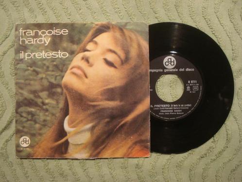 Françoise Hardy 7" Vinyl Single: ‘Il pretesto’ (Italië), Cd's en Dvd's, Vinyl Singles, Single, Pop, 7 inch, Ophalen of Verzenden