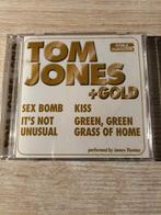 James Thomas - Tom Jones+ gold, Ophalen of Verzenden