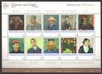 Postzegels Vincent van Gogh: Zelfportretten, Ophalen of Verzenden, Na 1940, Postfris
