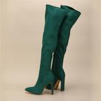 Groene dames overknee stretch laarzen vrouwen hoge over knie, Kleding | Dames, Schoenen, Verzenden, Nieuw, Groen, Hoge laarzen
